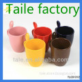 zhejiang ceramic coated glass mugs 11oz glass mugs wholesale